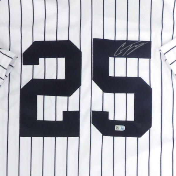 Gleyber Torres Autographed New York Yankees White Replica Jersey- t0027100000018n