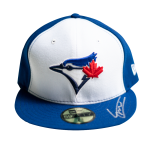 Vlad Guerrero Jr. Autographed Royal Blue & White Blue Jays Hat- t0038636000018n