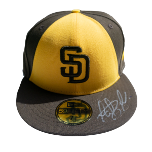 Fernando Tatis Jr Autographed Brown & Gold Padres Hat- t0037635000018n