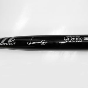Luis Severino Autographed Game Model Bat- t0001222000015n