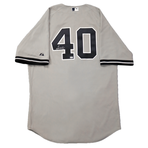 Luis Severino Autographed New York Yankees Authentic Away Jersey- t0001010000015n