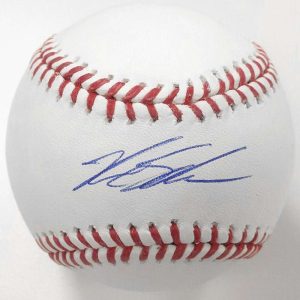 Kyle Schwarber Autographed Baseball - 2016- t0009300000016n