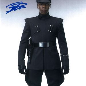 John Boyega as Finn in Star Wars: The Last Jedi 8x10 Autographed Photo- w10014000171d0n