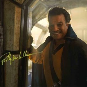 Billy Dee Williams as Lando Calrissian in Star Wars: The Rise Of Skywalker 8x10 Autographed Photo - Smiling- w10154090667s0n
