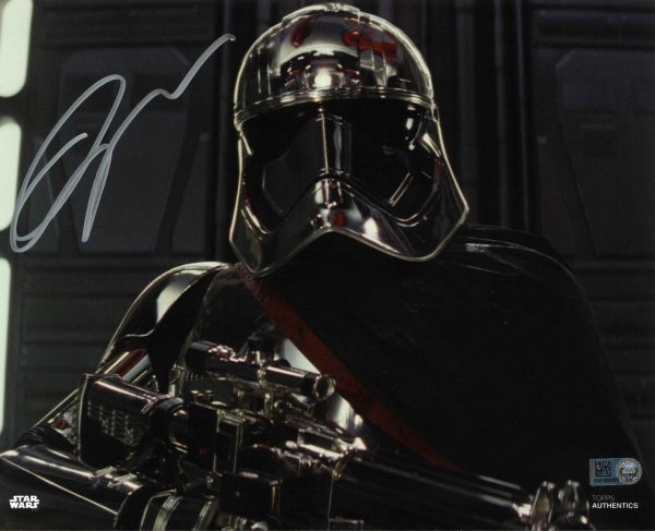Gwendoline Christie as Captain Phasma 8x10 Autographed in Silver Ink Photo- w10474010326d0n