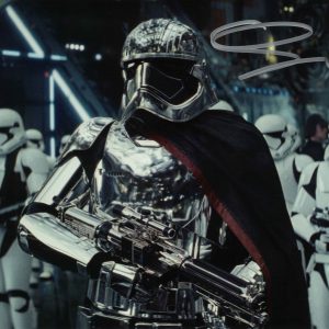 Gwendoline Christie as Captain Phasma 8x10 Autographed in Silver Ink Photo- w10474010328d0n