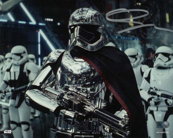 Gwendoline Christie as Captain Phasma 8x10 Autographed in Silver Ink Photo- w10474010328d0n