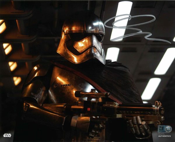 Gwendoline Christie as Captain Phasma 8x10 Autographed in Silver Ink Photo- w10474010680c0n