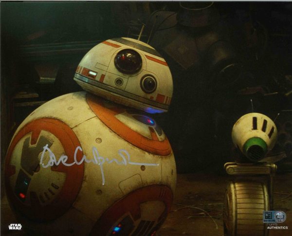 Dave Chapman as BB-8 in Star Wars: The Rise Of Skywalker 8x10 Autographed Photo- w10754010632s0n