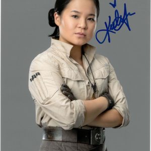 Kelly Marie Tran as Rose Tico in Star Wars: The Rise Of Skywalker Autographed Photo - Portrait- w10964000794s0n