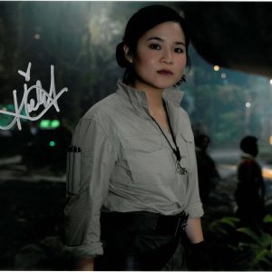 Kelly Marie Tran as Rose Tico in Star Wars: The Rise Of Skywalker Autographed Photo - Silver- w10964010792s0n
