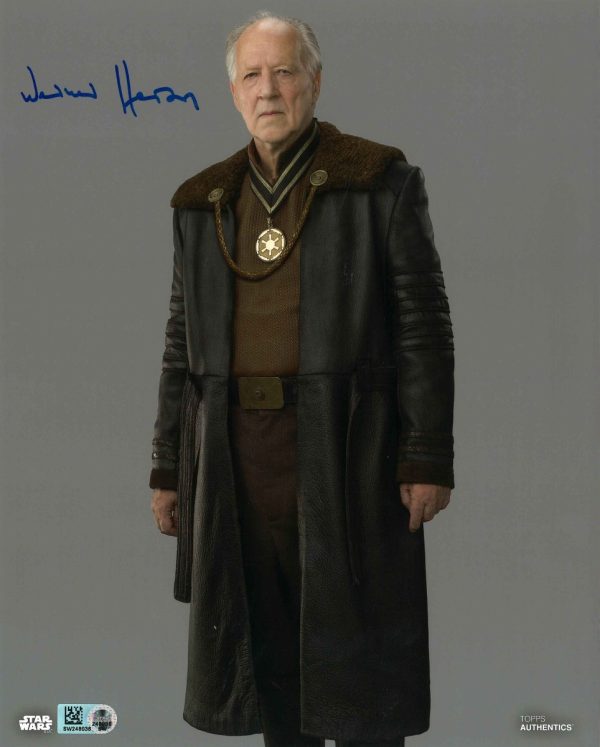Werner Herzog as The Client in The Mandalorian 8x10 Autographed Photo - Portrait- w11104000692t0n