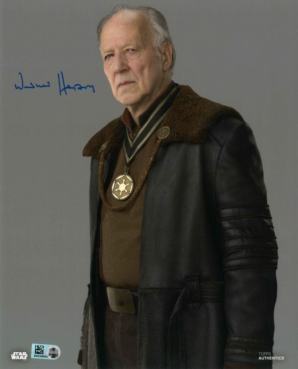 Werner Herzog as The Client in The Mandalorian 8x10 Autographed Photo- w11104000694t0n