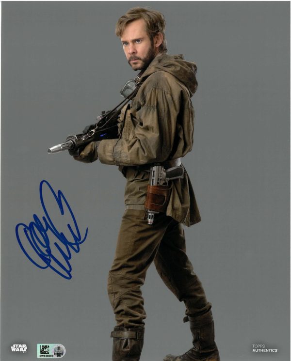 Dominic Monaghan As Beaumont Kin in Star Wars: The Rise Of Skywalker 8x10 Autographed Photo - Portrait- w11124000708s0n