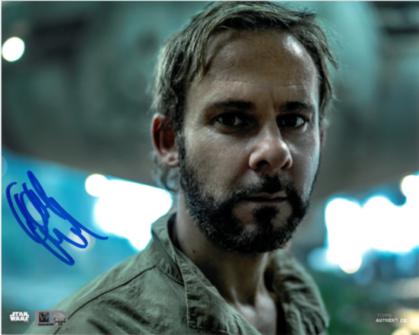 Dominic Monaghan As Beaumont Kin in Star Wars: The Rise Of Skywalker 8x10 Autographed Photo - Head shot- w11124000710s0n