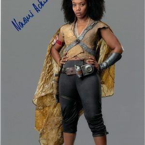 Naomi Ackie as Jannah in Star Wars: The Rise Of Skywalker Autographed Photo - Portrait- w11174000757s0n