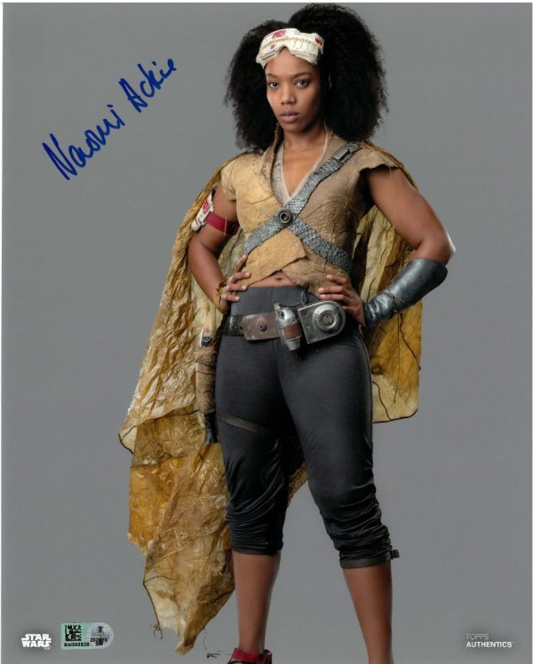 Naomi Ackie as Jannah in Star Wars: The Rise Of Skywalker Autographed Photo - Portrait- w11174000757s0n