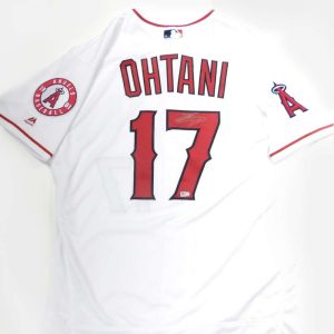 Shohei Ohtani Autographed Angels Authentic Jersey - 2018 Home (White)- t0034000000018n