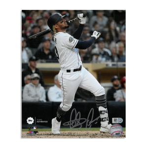 Fernando Tatis Jr. Autographed 8"x10" Photo - Hitting- t003740q00019n
