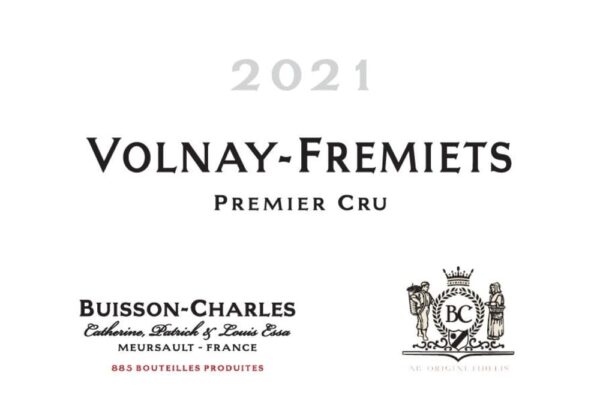 Domaine Buisson-Charles Volnay Fremiets Premier Cru 2021- 1486155