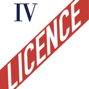 Licence IV Blanc 2020- 1306552