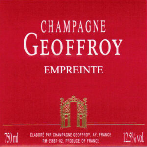 Geoffroy Empreinte Blanc de Noirs Premier Cru 2016- 1403590