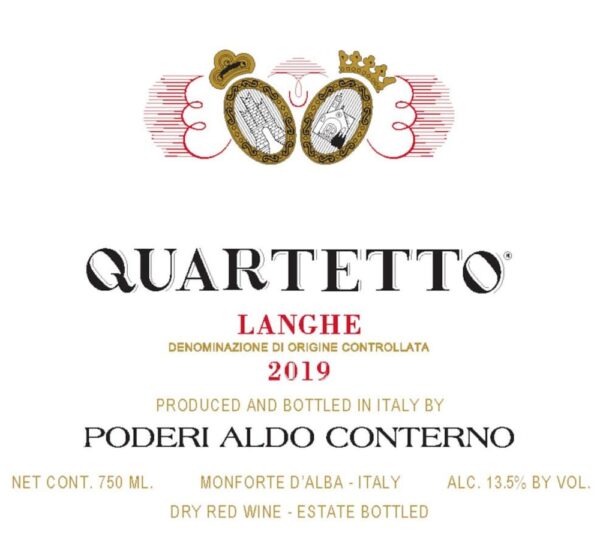 Aldo Conterno Quartetto Langhe Rosso 2019- 1166564