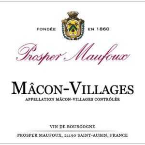 Prosper Maufoux Macon Villages Chardonnay 2021- 1070393