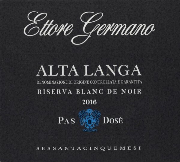 Ettore Germano Alta Langa Riserva Blanc de Blanc Pas Dose 2016- 1438304