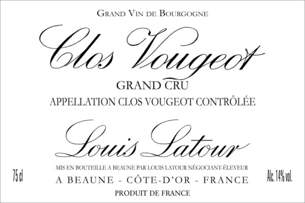 Louis Latour Clos Vougeot Grand Cru 2019- 1083514