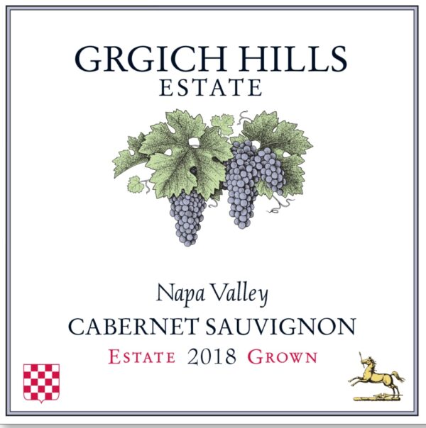 Grgich Hills Estate Cabernet Sauvignon (375ML half-bottle) 2018- 1155705