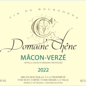 Domaine Chene Macon-Verze 2022- 1426640