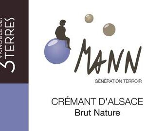 Domaine Mann Cremant d'Alsace Brut Nature 2020- 1306534