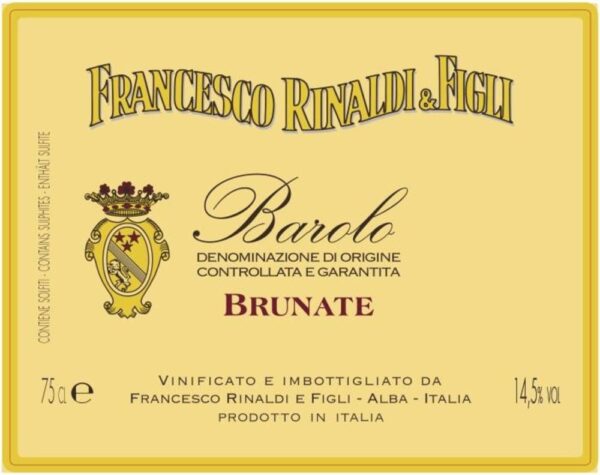 Francesco Rinaldi Barolo Brunate 2018- 1141042