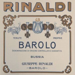 Giuseppe Rinaldi Barolo Bussia 2019- 1520174
