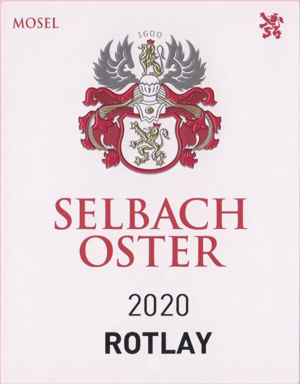 Selbach Oster Zeltinger Sonnenuhr Rotlay Riesling Auslese 2020- 1078808