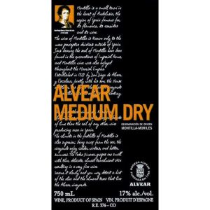 Alvear Amontillado (Medium Dry)- 141870