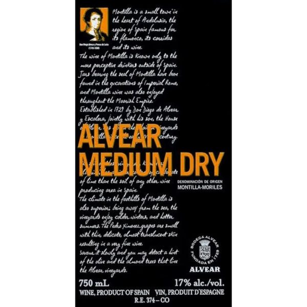 Alvear Amontillado (Medium Dry)- 141870