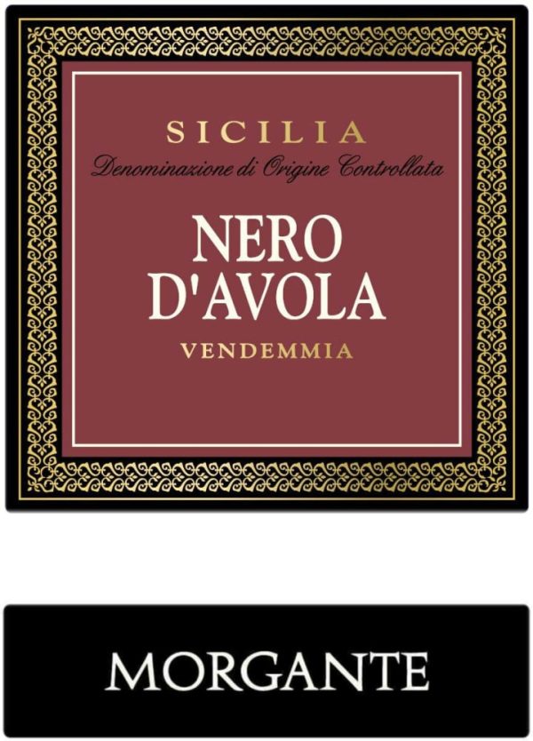 Morgante Nero d'Avola 2021- 1625908