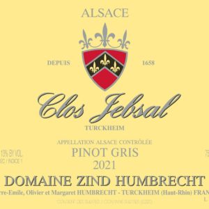 Zind-Humbrecht Clos Jebsal Pinot Gris 2021- 1659566