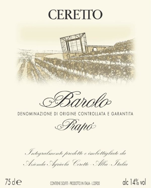 Ceretto Barolo Prapo 2019- 1496198
