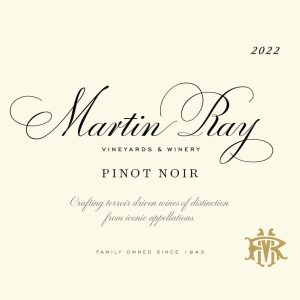 Martin Ray Sonoma-Monterey Pinot Noir 2022- 1630693