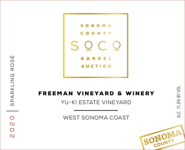 Freeman Effervescence Cuvee (Sonoma Barrel Auction) 2020- 1023523