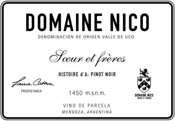 Domaine Nico Histoire d'A Pinot Noir 2020- 1155691