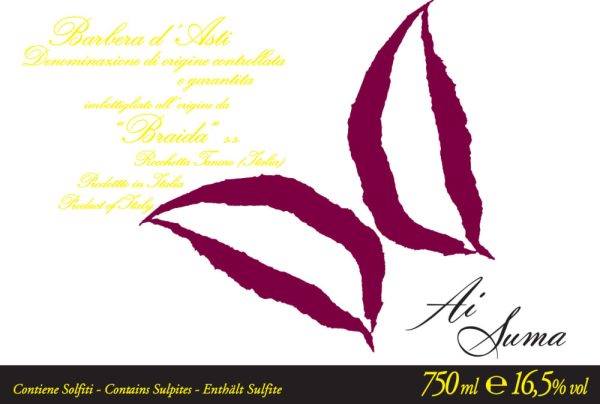Braida Ai Suma Barbera d'Asti 2019- 1256081