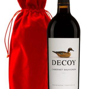 Decoy California Cabernet with Red Velvet Gift Bag- 1132847