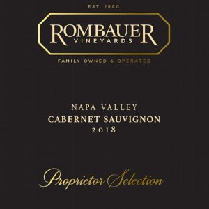 Rombauer Proprietor Selection Cabernet Sauvignon 2018- 1760189