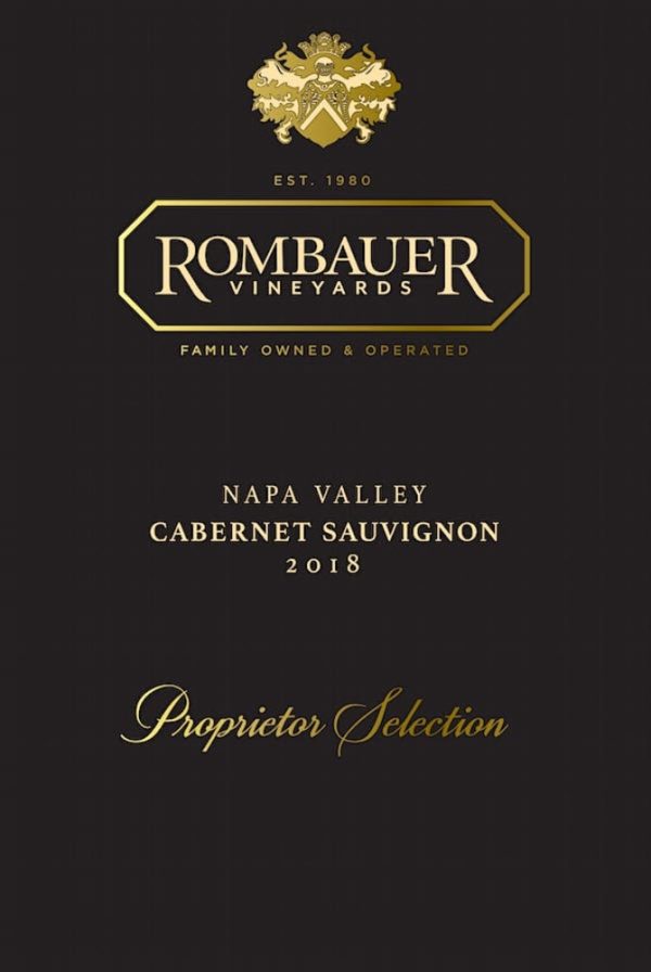 Rombauer Proprietor Selection Cabernet Sauvignon 2018- 1760189