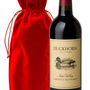 Duckhorn Napa Valley Cabernet with Red Velvet Gift Bag- 1132866