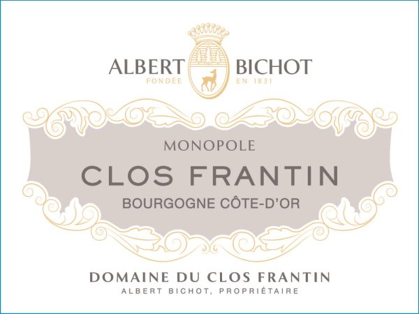 Albert Bichot Bourgogne Cote d'Or Domaine du Clos Frantin Monopole 2021- 1457550